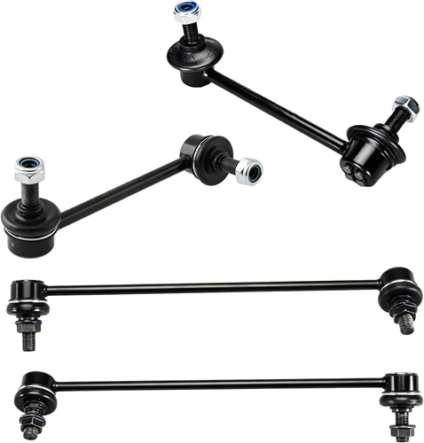 4PC Front and Rear Sway Bar Links for Honda Accord 2013-2017 Stabilizer Bar End Link Kit for Acura TLX 2015-2019, Sway Bar Link Kits K750153 K750152 K750651 K750650
