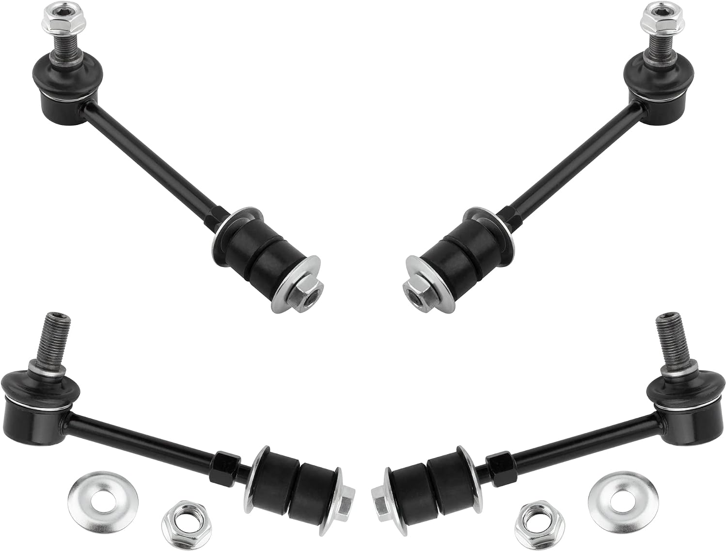 Sway Bar Linkage Front Rear 4pcs for Toyota 4Runner 1996-2002 End Links, OE# 1ASFK02126 4882035030 48820AD010, Direct Fit