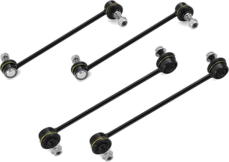 4pcs Suspension Sway Bar Stabilizer Linkage Set Kit Front Rear Side Fits Nut 97820MT 4883032040 Fits Toyota Fits Highlander 2001-2003